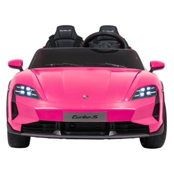 Autko dla dzieci Porsche Taycan Turbo S Różowy BDM0988.ROZ